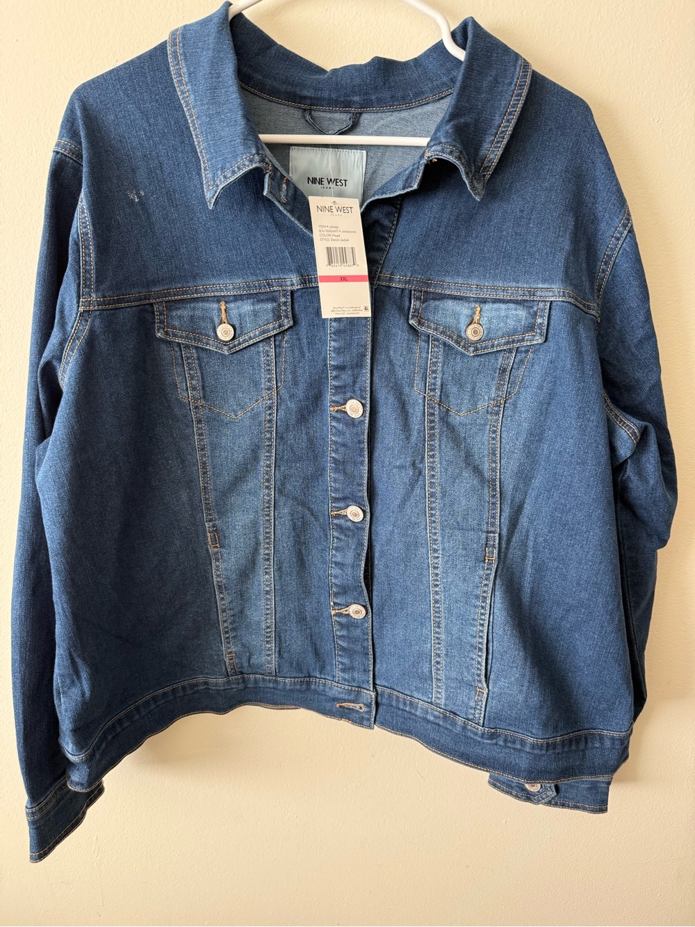 Nine West Women's Blue Denim Jacket